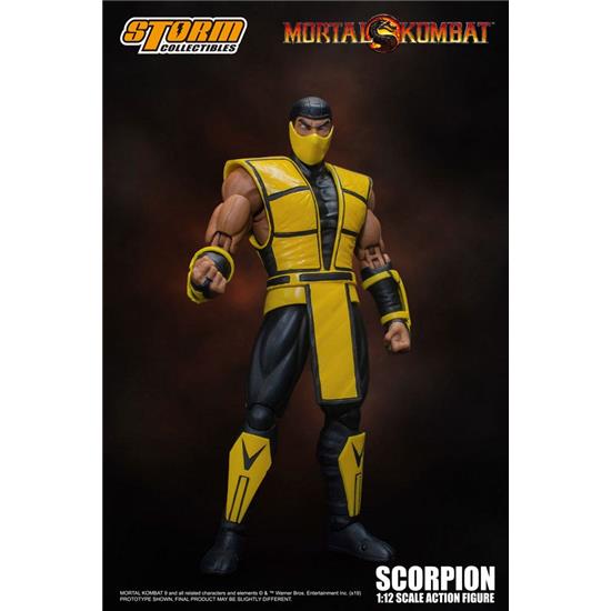 Mortal Kombat: Scorpion Action Figure 1/12 16 cm