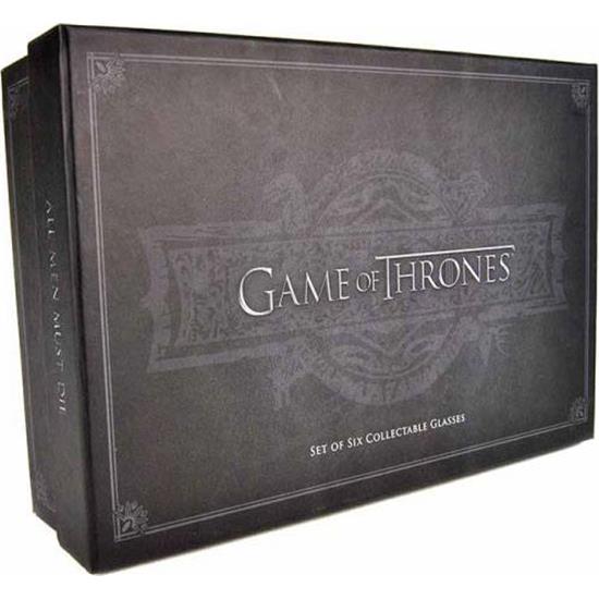 Game Of Thrones: Black & Gold Shotglasses 6-Pack