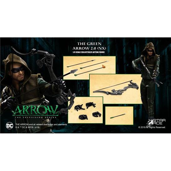 Arrow: Green Arrow 2.0 Normal Version Real Master Series Action Figure 1/8 23 cm