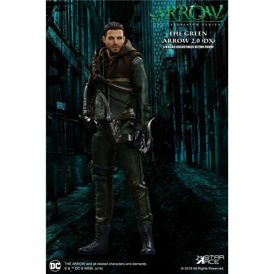 Arrow: Green Arrow 2.0 Deluxe Version Real Master Series Action Figure 1/8 23 cm