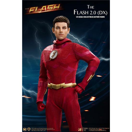 Flash: The Flash 2.0 Deluxe Version Real Master Series Action Figure 1/8 23 cm