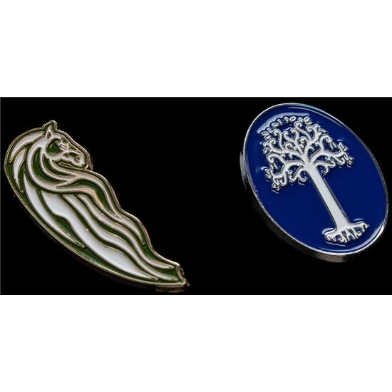 Lord Of The Rings: Rohan Horse & White Tree Collectors Pins 2-Pack