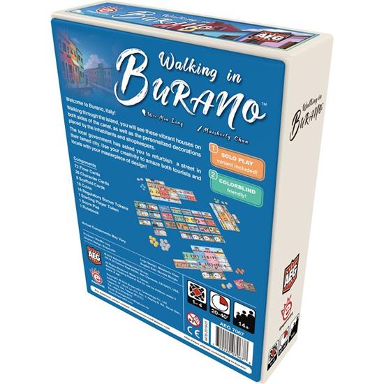 Diverse: Walking in Burano Card Game *English Version*