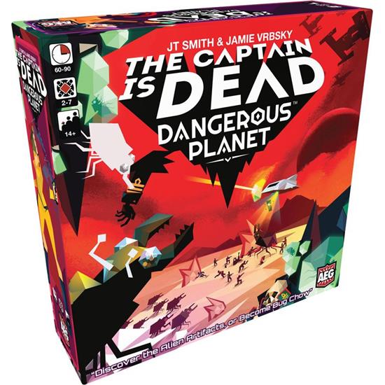 Diverse: The Captain is Dead Board Game Dangerous Planet *English Version*