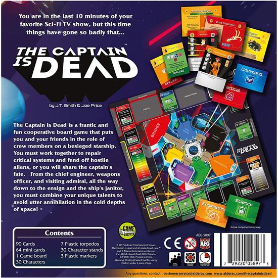 Diverse: The Captain is Dead Board Game *English Version*