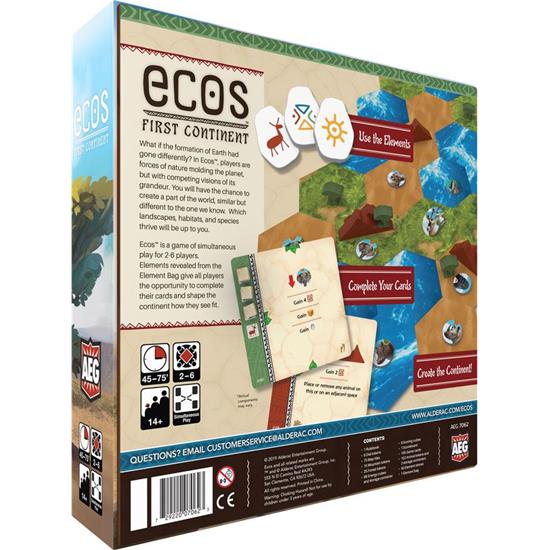 Diverse: The First Continent Board Game *English Version*