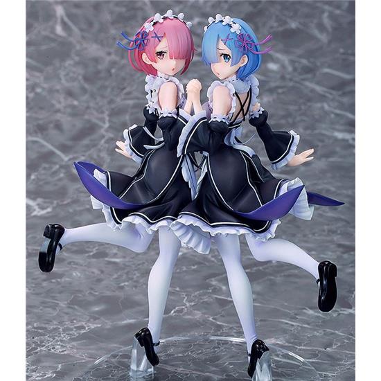 Manga & Anime: Rem & Ram Twins Ver PVC Statue 1/7 24 cm
