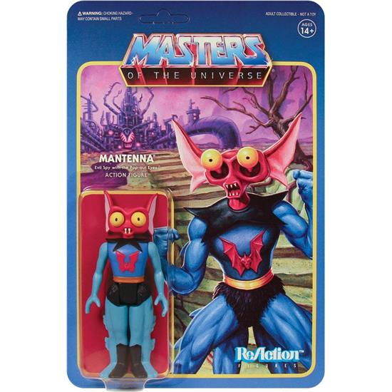 Masters of the Universe (MOTU): Mantenna ReAction Action Figure 10 cm