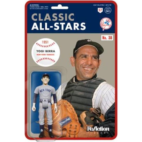 MLB - Baseball: Yogi Berra (New York Yankees) ReAction Action Figure 10 cm