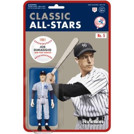 MLB - Baseball: Joe DiMaggio (New York Yankees) ReAction Action Figure 10 cm