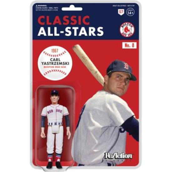 MLB - Baseball: Carl Yastrzemski (Boston Red Sox) ReAction Action Figure 10 cm