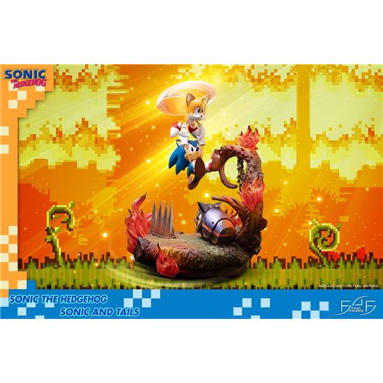 Sonic The Hedgehog: Sonic & Tails Statue 51 cm