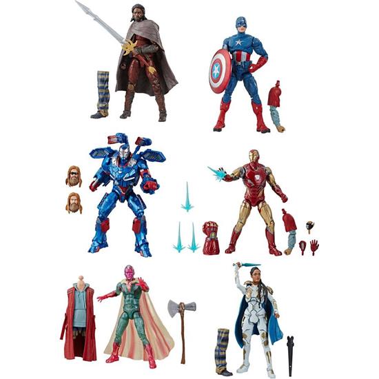 Avengers: Avengers 2019 Wave 3 Marvel Legends Series Action Figures 7+1 Pack 15 cm