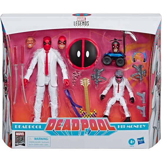 Deadpool: Deadpool & Hit-Monkey Action Figure 2-Pack 8-15 cm