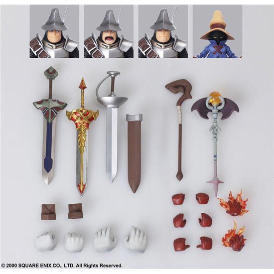 Final Fantasy: Vivi Ornitier & Adelbert Steiner Bring Arts Action Figures 10 - 15 cm