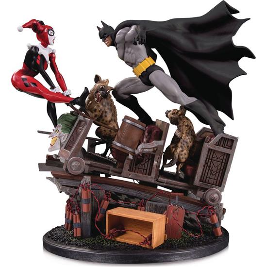 Batman: Batman VS. Harley Quinn Battle Second Edition Statue 1/8 44 cm