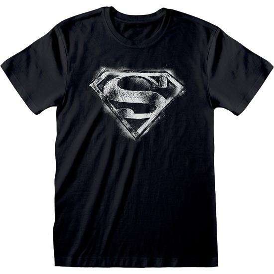 Superman: Distressed Mono Logo T-Shirt
