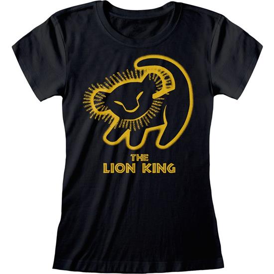Løvernes Konge: The Lion King Silhouette T-Shirt (damemodel)