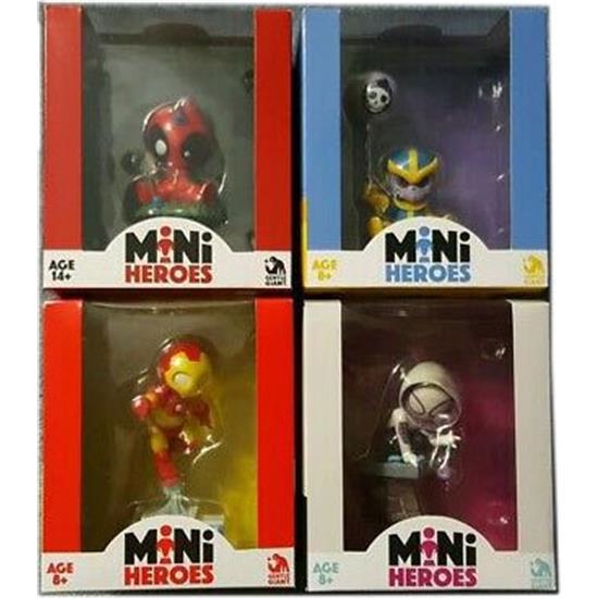 Avengers: Thanos Marvel Mini Heroes PVC Statue 7 cm