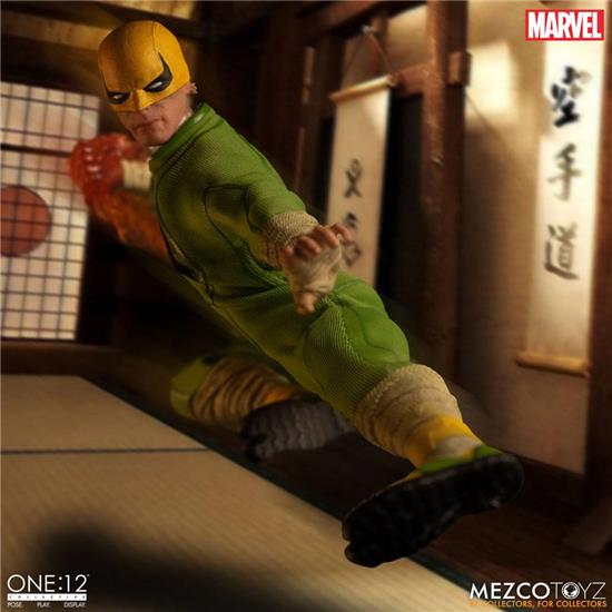 Marvel: Iron Fist One:12 Action Figure 1/12 17 cm