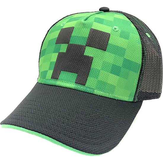 Minecraft: Creeper Inside Baseball Cap