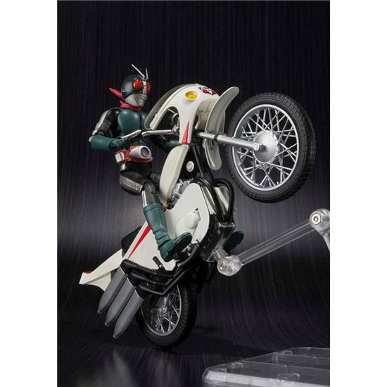 Kamen Rider: Kamen Rider with Vehicle Masked Rider 2 & Remodeled Cyclone S.H. Figuarts Action Figure 14 cm