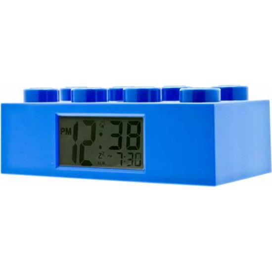Lego: Lego Brick blue Alarm Clock
