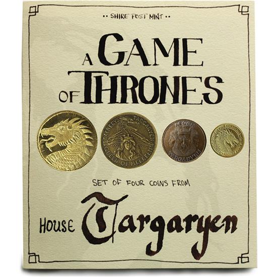 Game Of Thrones: Coin Set House Targaryen