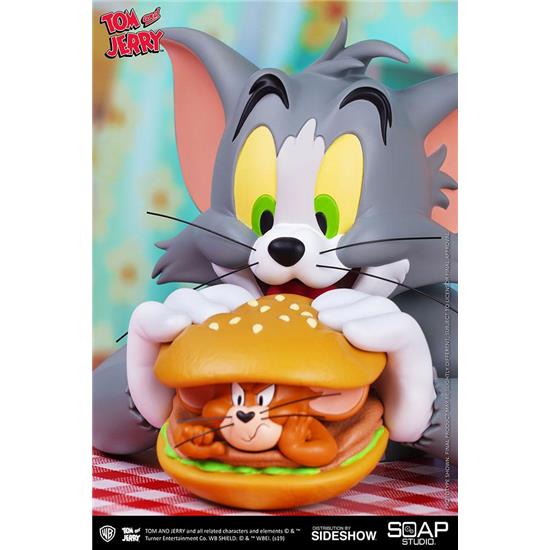 Tom & Jerry: Jerry Burger Vinyl Buste  23 cm