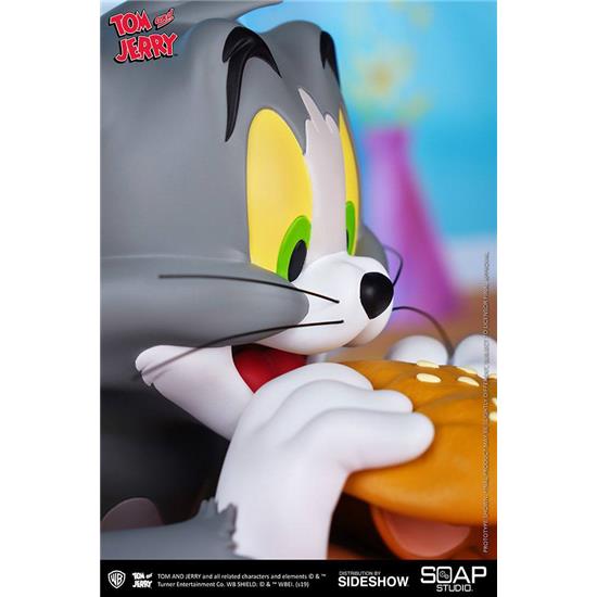 Tom & Jerry: Jerry Burger Vinyl Buste  23 cm