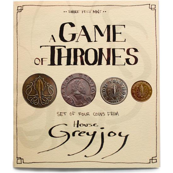 Diverse: House Greyjoy Mønt sæt