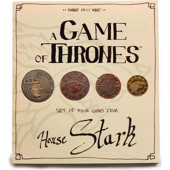 Game Of Thrones: House Stark Mønt Sæt