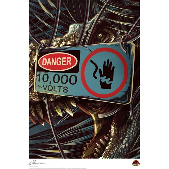 Jurassic Park & World: Danger Art Print 42 x 30 cm