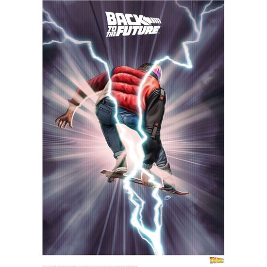Back To The Future: Marty Skate Art Print 42 x 30 cm