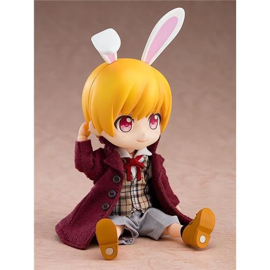 Manga & Anime: White Rabbit Nendoroid Doll Action Figure 14 cm