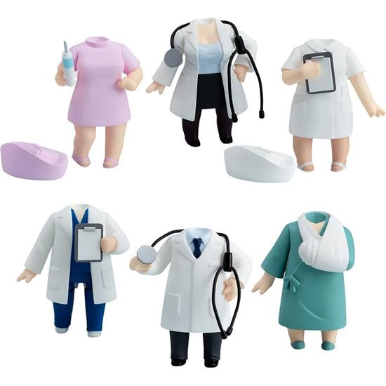 Diverse: Decorative Parts for Nendoroid Figures Dress-Up Clinic 6-Pack