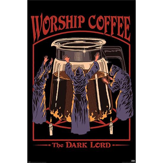 Steven Rhodes: Worship Coffee Plakat