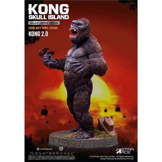 King Kong: Kong 2.0 Deluxe Version Soft Vinyl Statue 32 cm