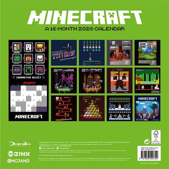 Minecraft: Minecraft Kalender 2020