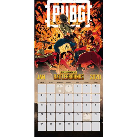 Playerunknown´s Battlegrounds (PUBG): PUBG Kalendar 2020
