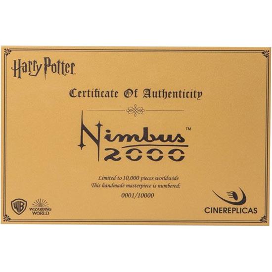 Harry Potter: Nimbus 2000 Magic Broom New Edition Replica