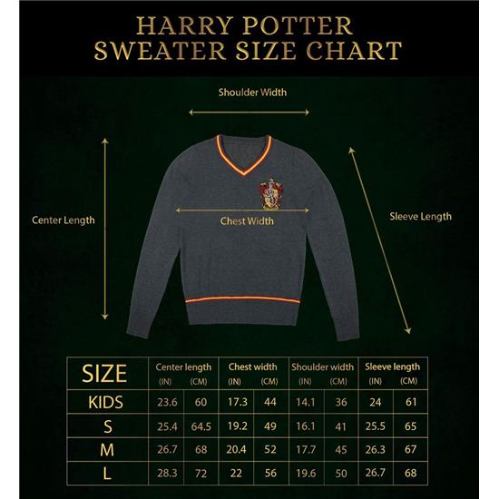 Harry Potter: Gryffindor Strikket Sweater
