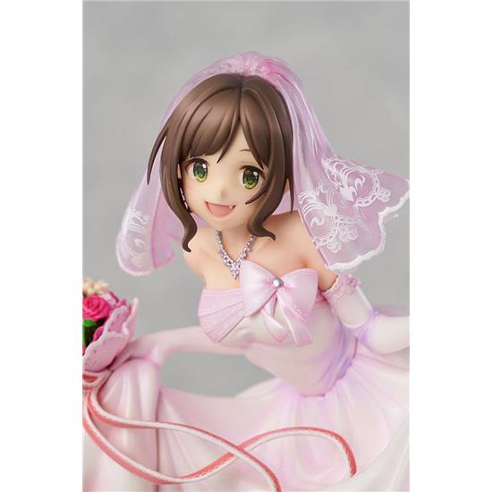 Idolmaster: Miku Maekawa Dreaming Bride Ver. Limited PVC Statue 1/7 24 cm
