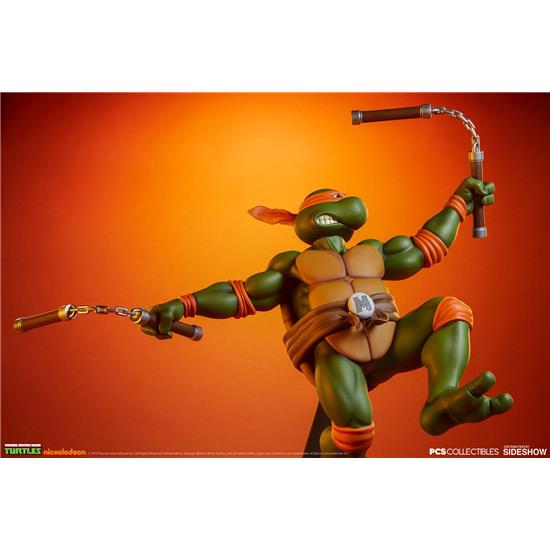 Ninja Turtles: Michelangelo Statue 1/4 63 cm