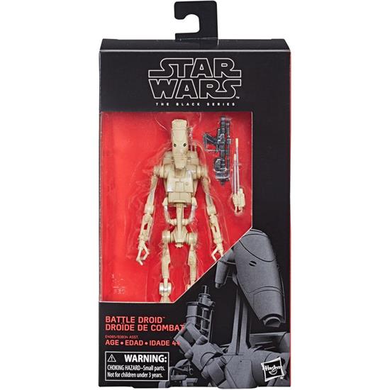 Star Wars: Battle Droid Black Series Action Figur 15 cm