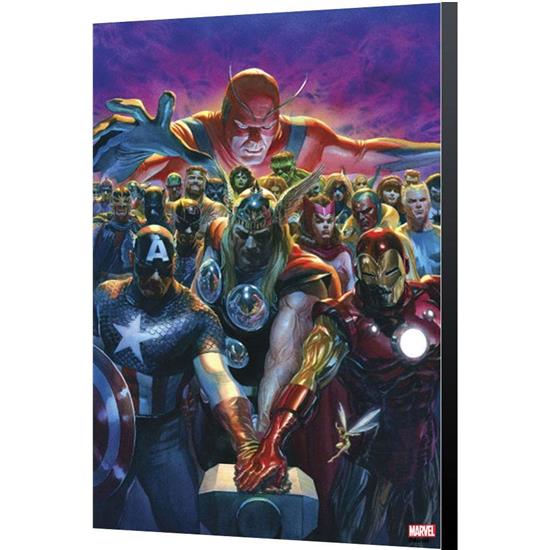 Avengers: Avengers 10 - Alex Ross Wooden Wall Art 24 x 36 cm