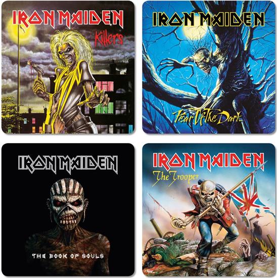 Iron Maiden: Iron Maiden Coaster 4-Pack