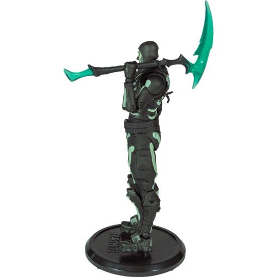 Fortnite: Green Glow Skull Trooper (Glow-in-the-Dark) Walgreens Exclusive Action Figure 18 cm