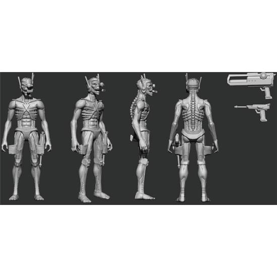 Iron Maiden: Cyborg Eddie Action Figure 13 cm