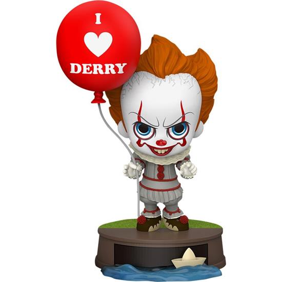IT: Pennywise with Balloon Cosbaby Mini Figure 11 cm